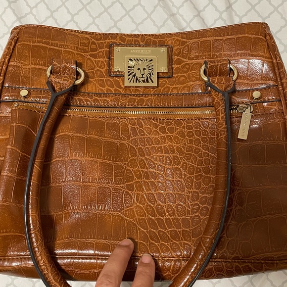 Ann Klein Brown Shoulder Bag - Picture 10 of 10